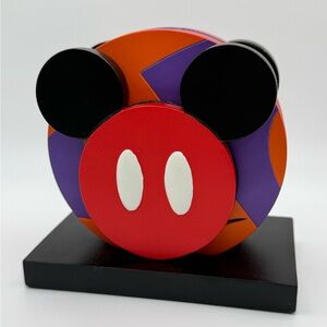 Colorful Mickey Mouse coasters. Disney Home Decor